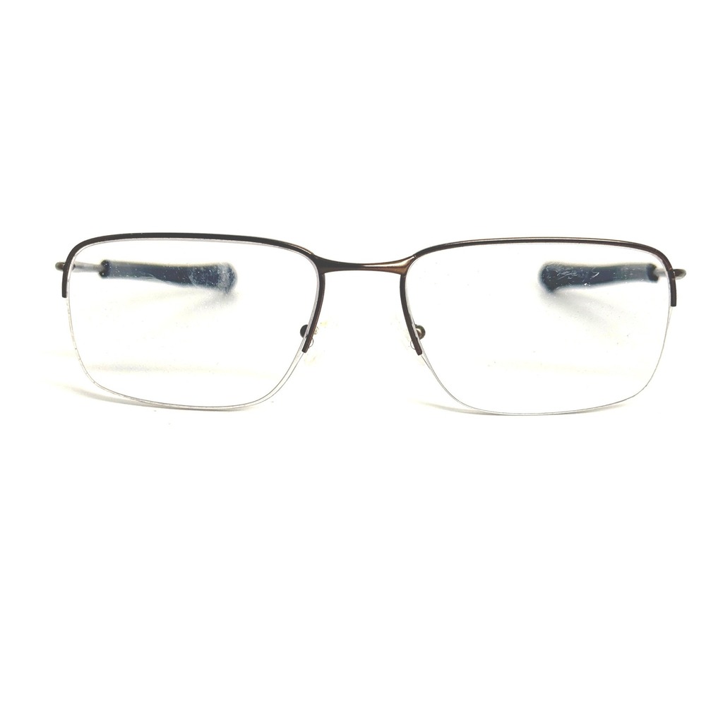 Oakley Wingback SQ Pewter Eyeglass Frames OX5148-0256 56-18-136 Rectangle Metal